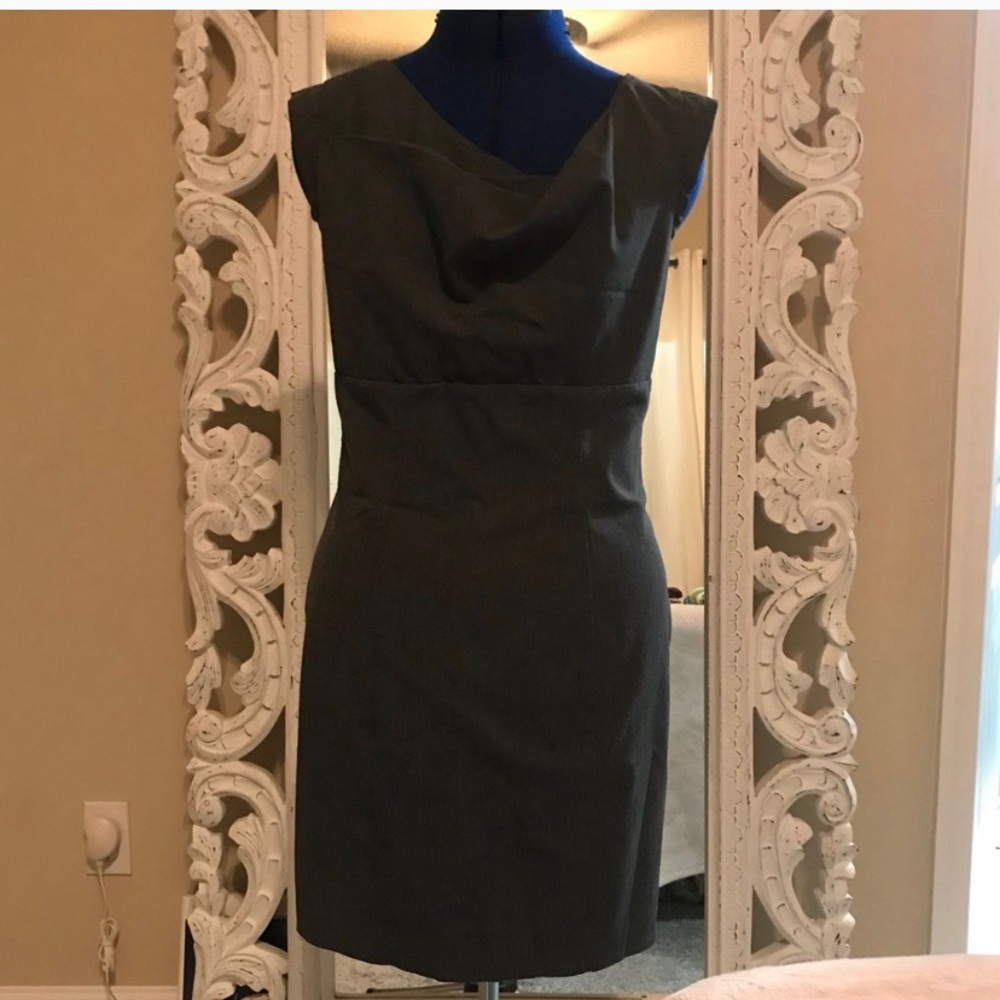 Express charcoal dress